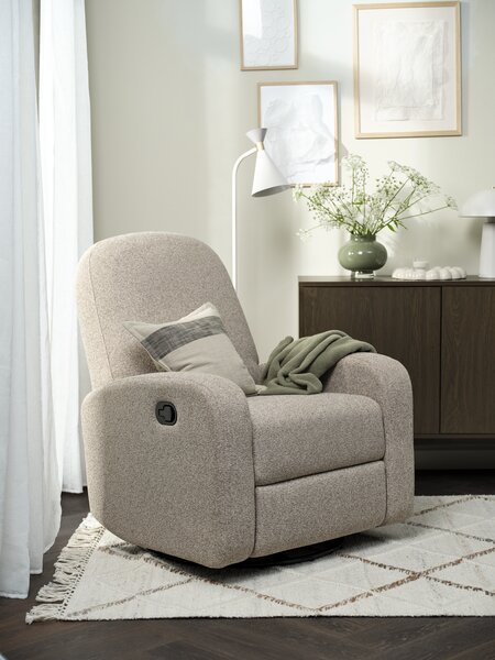 Positionsstol BREDBJERG beige tyg