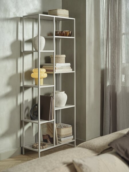 Reol TRAPPEDAL 7 hyller beige
