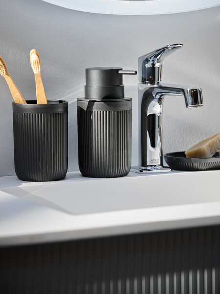 Badeværelsessæt LINDSSDAL 3 stk/sæt sort