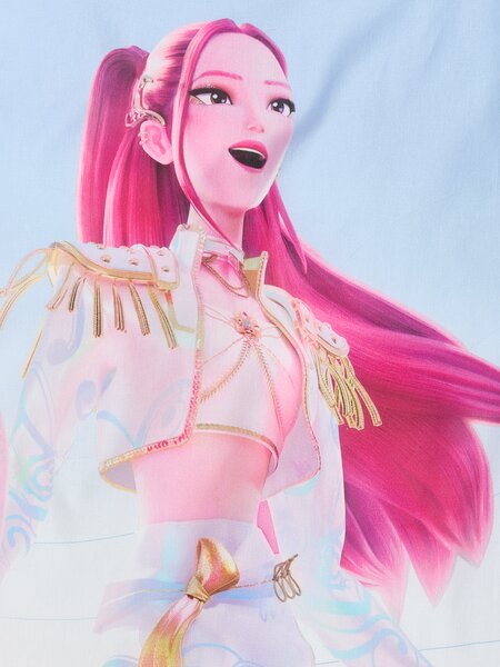 Påslakanset K-POP DEMON HUNTERS 150x210 lila
