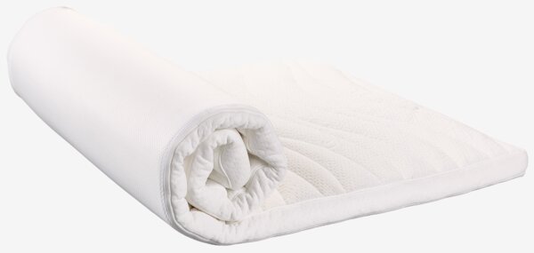 Topmadras 90x200cm HOPEN hvid