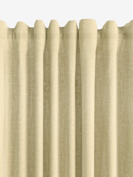 Curtain GOLTA 1x140x245 pale khaki