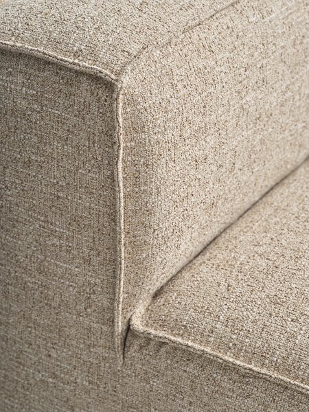 Modular sofa SKIBBY 2 pers. sand fabric