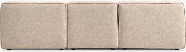 Modulsofa SKIBBY 5-seter hjørne sand stoff