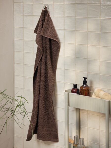 Handduk STIDSVIG 50x70 aubergine