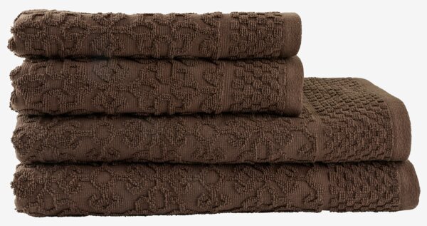 Handduk STIDSVIG 50x70 aubergine