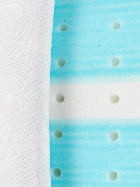 Bäddmadrass 90x200cm WELLPUR BOKSELVI vit