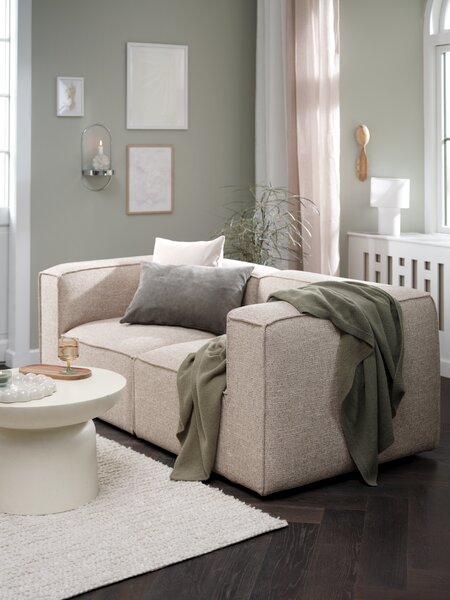 Modular sofa SKIBBY 2 pers. sand fabric
