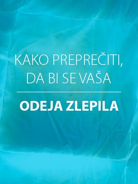 Prešita odeja z račjim puhom 200x220 GALDEBERGET topla
