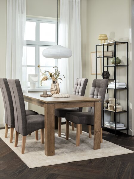 Reol TRAPPEDAL 7 hyller beige