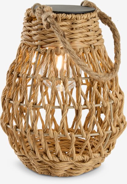 Battery lamp BREMSE D18xH22cm natural