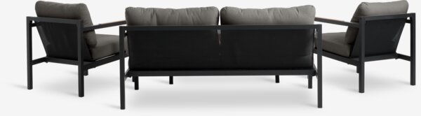 Lounge set BEJSTRUP 4 seater grey