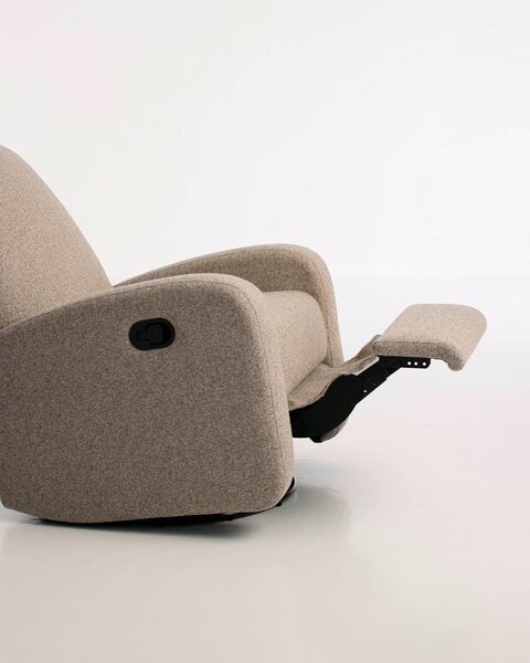 Positionsstol BREDBJERG beige tyg