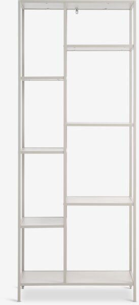 Hyllenhet TRAPPEDAL 7 hyllor beige