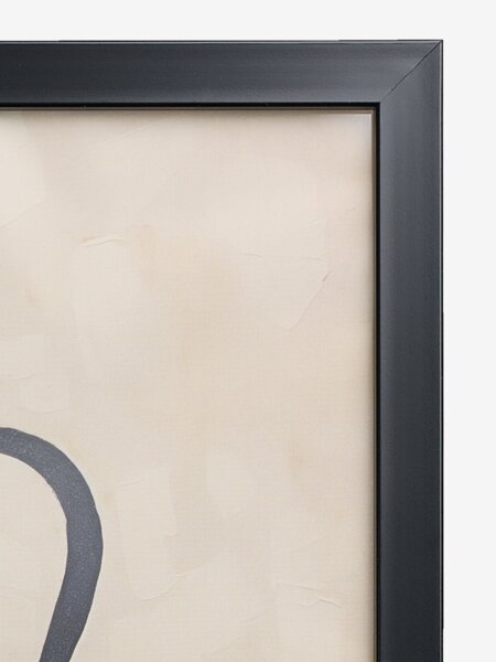 Cadre photo VALTER 21x30cm noir taille A4