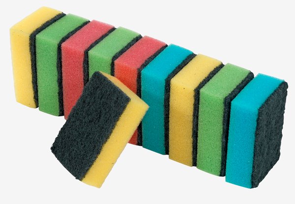 Cleaning sponge KALUKA pack of 10