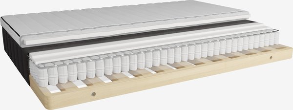 Rammemadrass 75x200 SPONGI PB12 svart-05 DREAMZONE