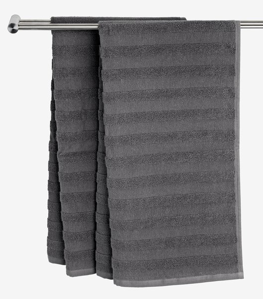 Bath sheet TORSBY 100x150 grey