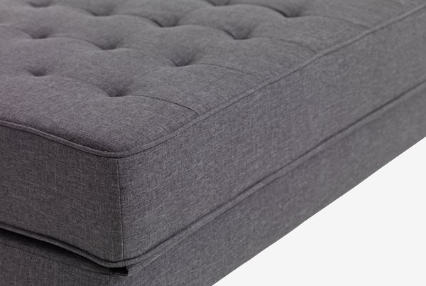 Dnevna sofa VARBJERG tamno siva tkanina