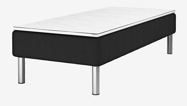 Boxmadras 90x200cm GRIMSE PB30 sort-05 MEMORY