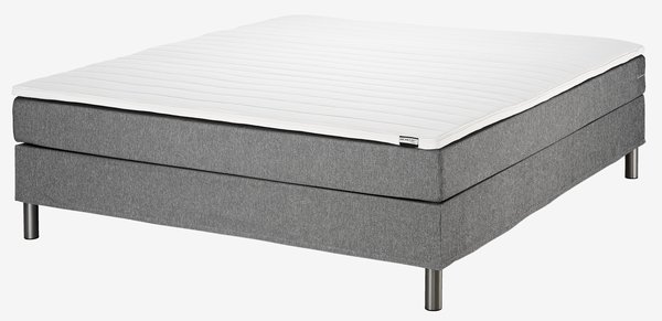 Boxspring 120x200 BASIC C5 grijs-22