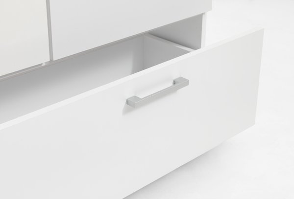 Omara ELLESTED 144x200 3 vrata 2 predala bela