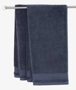 Lençol de banho NORA 100x150 azul escuro