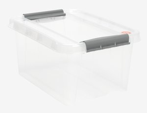 Aufbewahrungsbox PROBOX 32L m/Deckel transparent