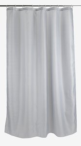 Sprchový závěs SUNDBY 150×200 šedá/bílá