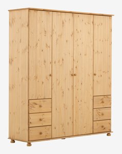 Armoire LYNE 200x224 pin teinté