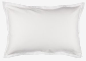 Taie d'oreiller Satin SALLY 50x70/75 blanc