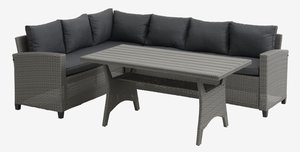 Комплект меблів для відпочинку ULLEHUSE 6м сірий