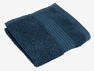 Asciugamano per il viso KARLSTAD 28x30 cm blu navy KRONBORG