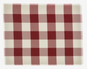 Placemat VALLMO 33x42 rood/beige