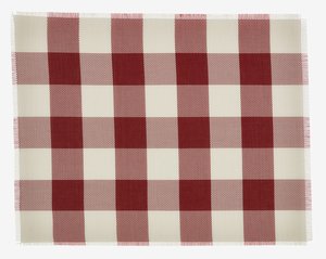 Tovaglietta all'americana VALLMO 33x42 cm rosso/beige