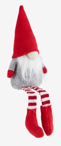 Tomte MOLDAVIT H30cm röd