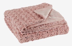 Kuscheldecke KONGSSPIR 140x200 rosa