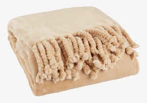 Одеяло BONDEROSE 130x170 полар цвят лате