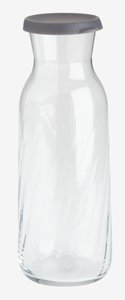 Karaf FABIAN 1,2L glas met deksel