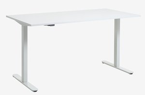 Stůl s nastavitelnou výškou SVANEKE 70x140 bílá
