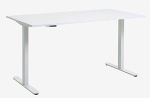Biurko z regulacją wysokości SVANEKE 70x140 biały