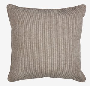 Pyntepute FJELLFIOL 45x45 varm grå/beige