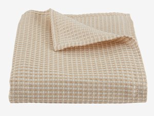 Bed throw KORNBLOMST 160x220 beige