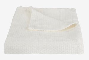 Bed throw TALL 220x240 off-white