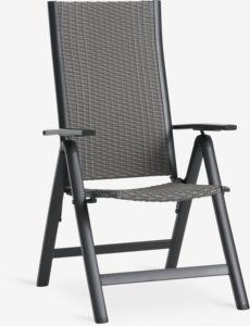 Silla reclinable UGLEV gris