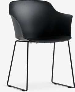 Garden chair SANDVED black