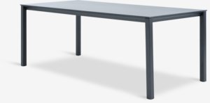 Stół ogrodowy LANGET S95xD207 czarny