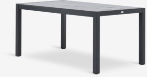 Table de jardin HAGEN l92xL160 gris