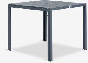 Záhradný stôl MADERUP Š90xD90 čierna