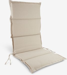 Coussin de jardin pour chaise inclinable BREDFJED blanc ca.